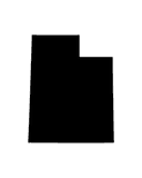 Utah state outline